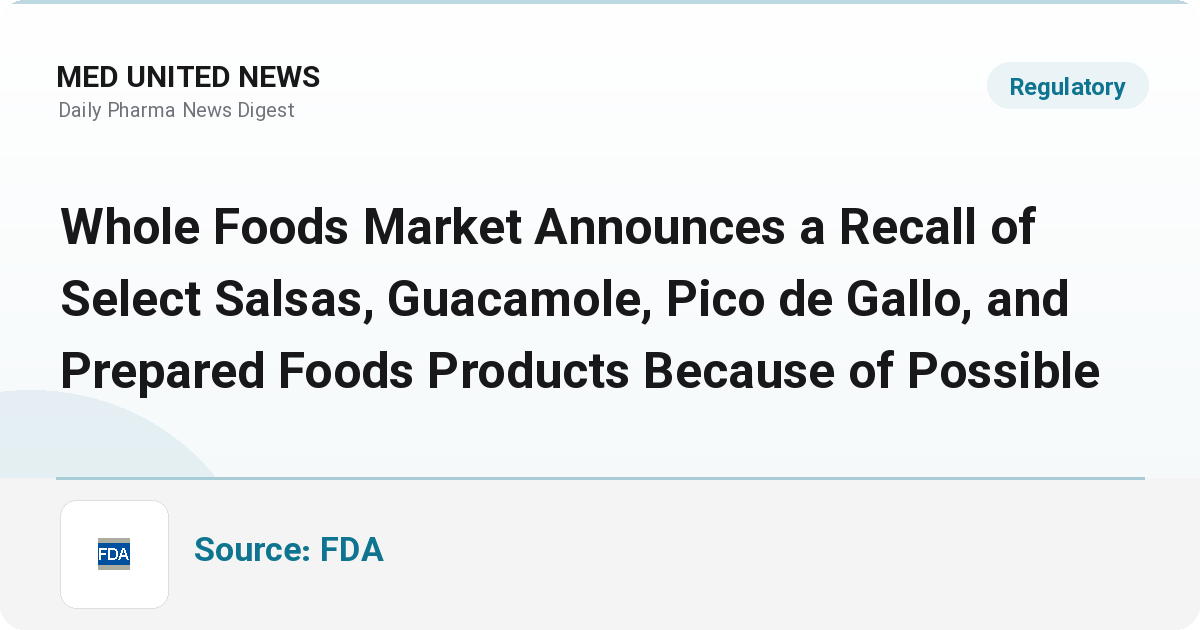 فراخوان سالسا، گواکاموله و غذاهای آماده منتخب فروشگاه Whole Foods Market
