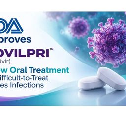 تائید داروی پریتلیویر FDA برای ضایعات ویروس هرپس سیمپلکس