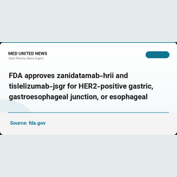 تأیید FDA برای Ziihera با و بدون Tevimbra در سرطان HER2 مثبت معده