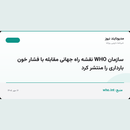 سازمان WHO نقشه راه جهانی مقابله با فشار خون بارداری را منتشر کرد